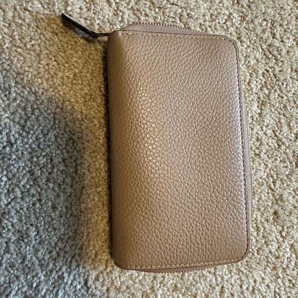 Coach Tan Leather Women's Wallet - Picture 4 of 5